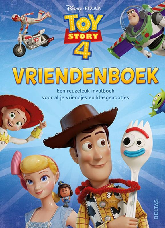 Omslag van Disney Vriendenboek Toy Story 4