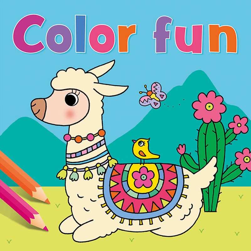 Omslag van Lama Color Fun