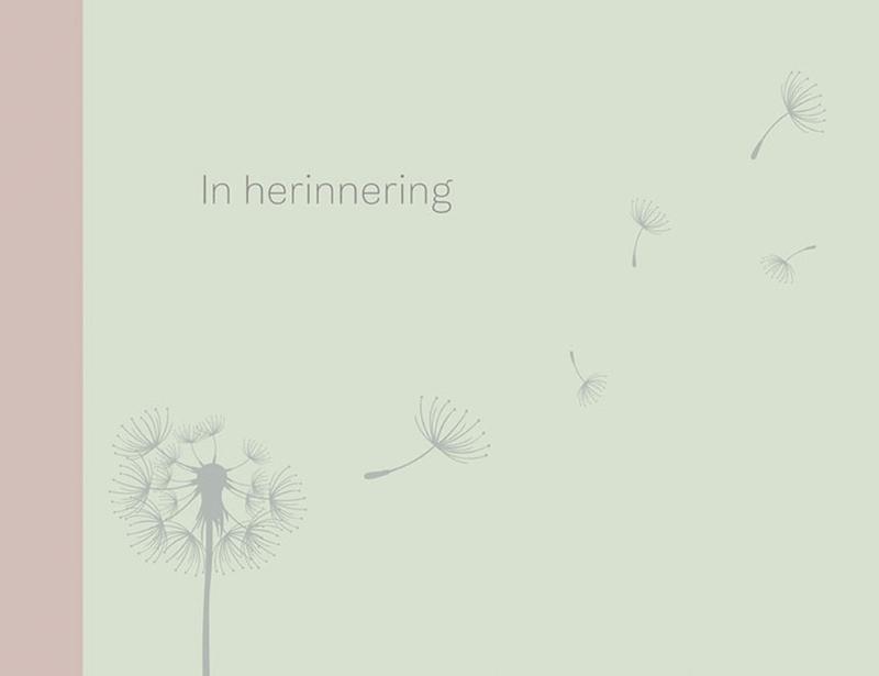 Omslag van In herinnering