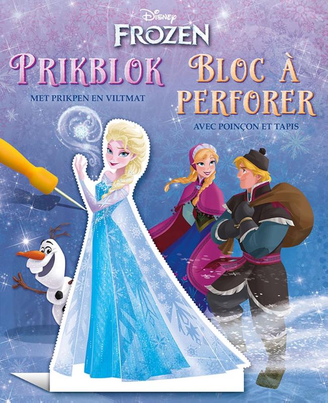Omslag van Disney Prikblok Frozen / Disney Bloc à perforer Frozen