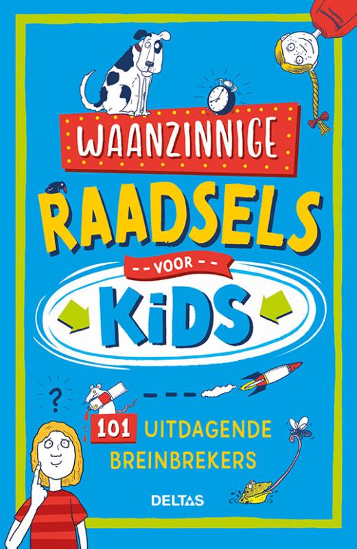 Omslag van Waanzinnige raadsels voor kids