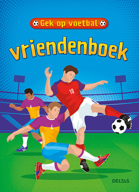 Omslag van Gek op voetbal vriendenboek