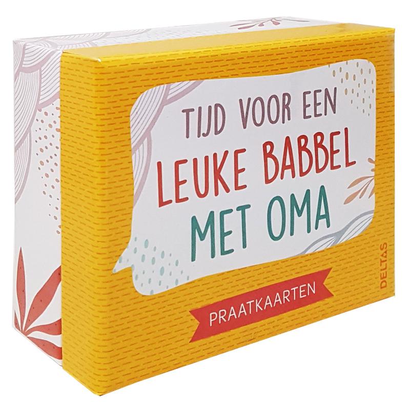 Omslag van Tijd voor een leuke babbel met oma Praatkaarten
