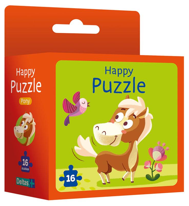 Omslag van Happy puzzle - pony