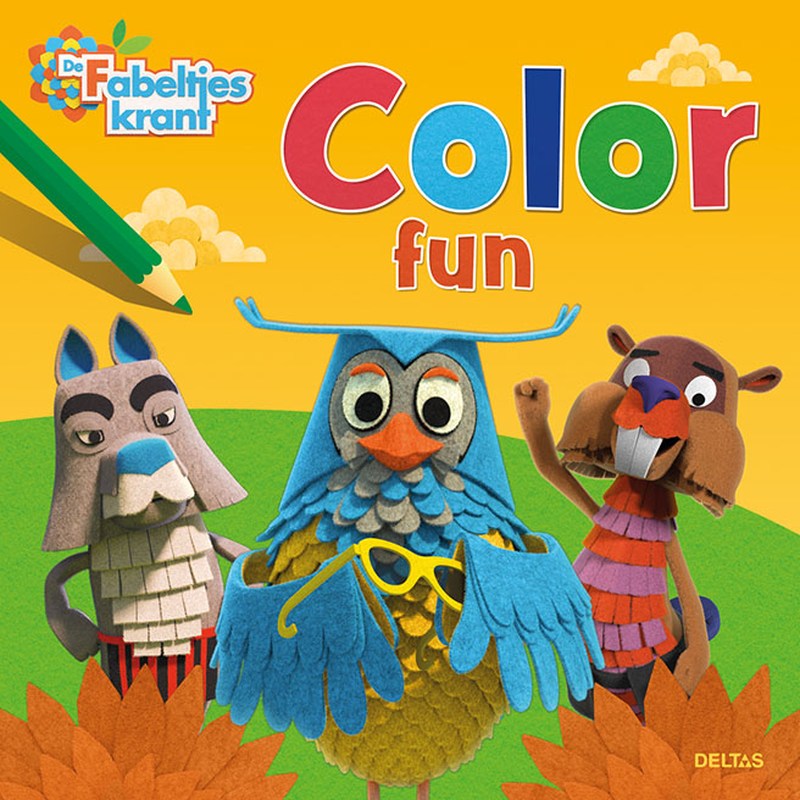 Omslag van De Fabeltjeskrant Color Fun