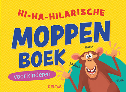 Omslag van Hi-ha-hilarische moppenboek voor kinderen