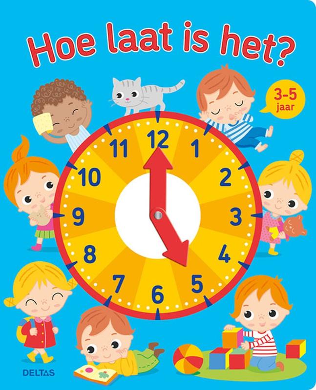 Omslag van Hoe laat is het? (3-5 j.)