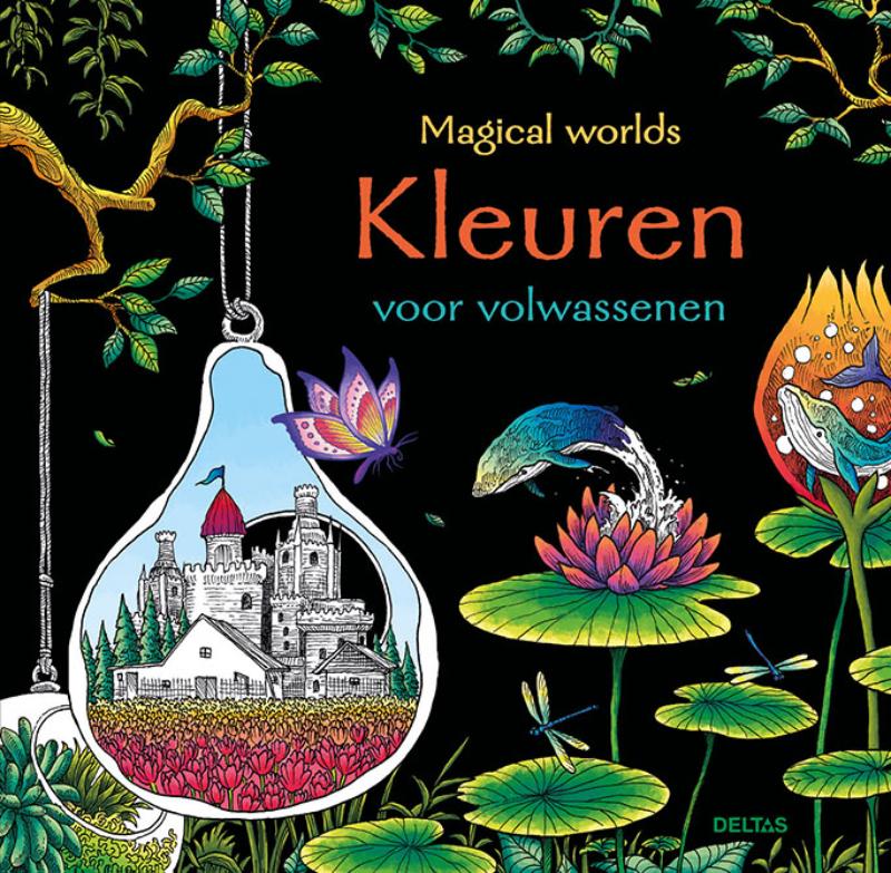 Omslag van Magical worlds - Kleuren voor volwassenen
