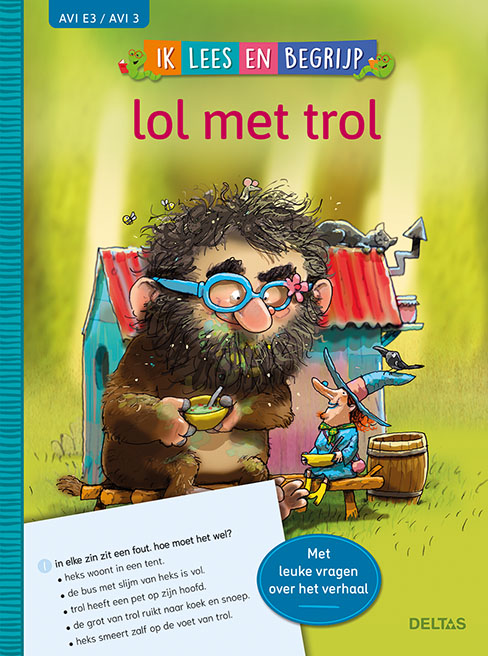 Omslag van lol met trol