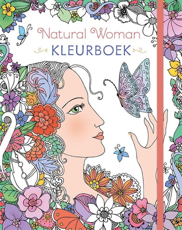 Omslag van Natural Woman kleurboek