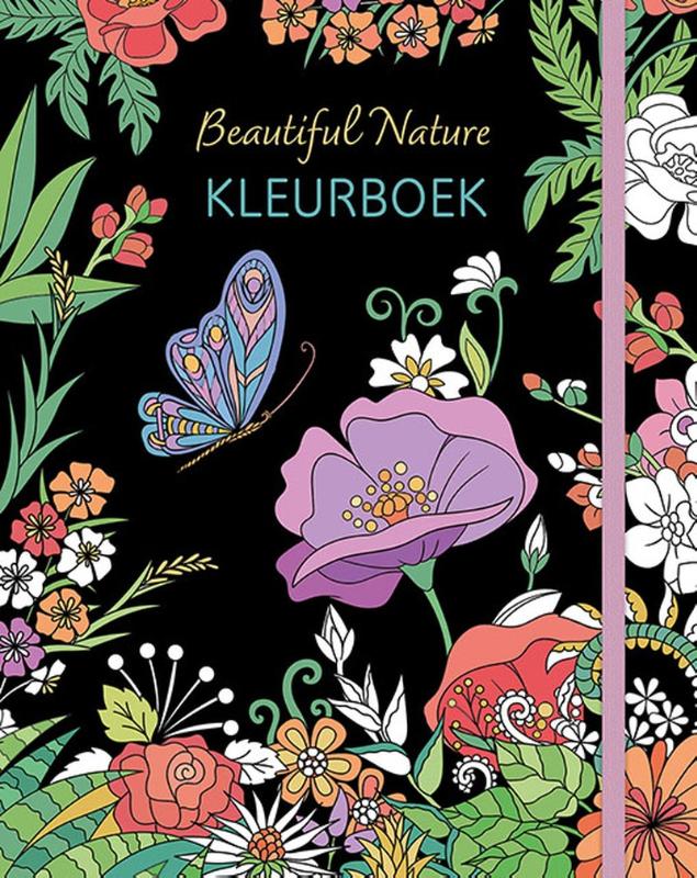 Omslag van Beautiful Nature kleurboek