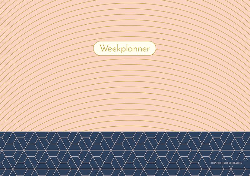 Omslag van Weekplanner - Pink Patterns