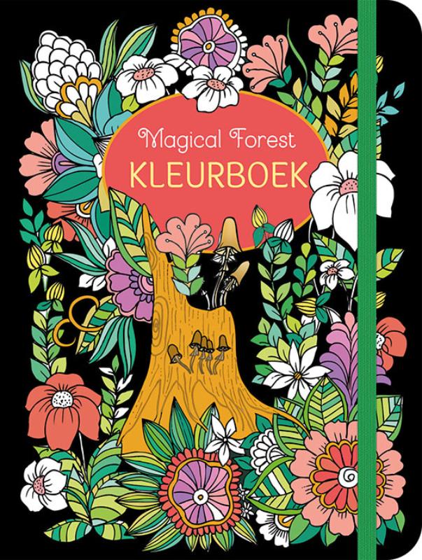 Omslag van Magical Forest kleurboek