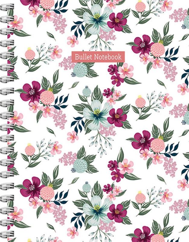 Omslag van Romantic Garden spiraalboek groot (bullet)