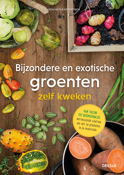 Omslag van Bijzondere en exotische groenten zelf kweken