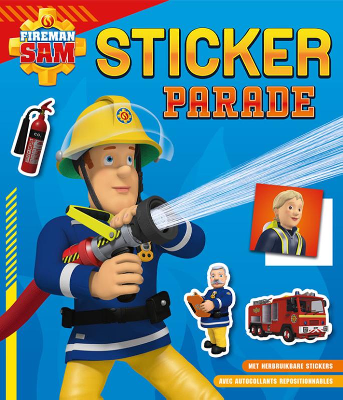 Omslag van Brandweerman Sam Sticker Parade / Sam le pompier Sticker Parade