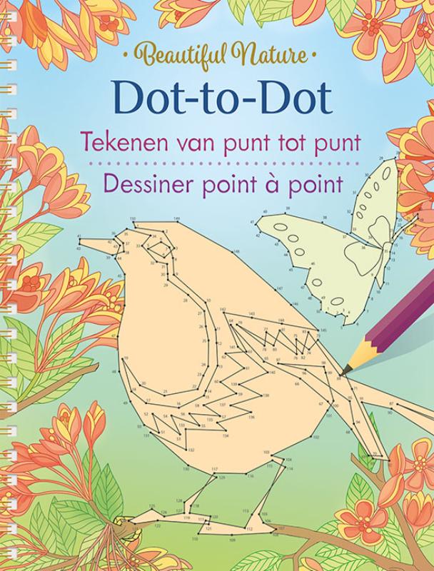 Omslag van Dot-to-dot - Beautiful nature