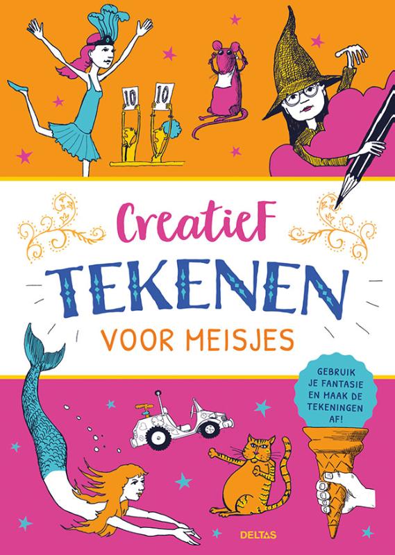 Omslag van Creatief tekenen voor meisjes
