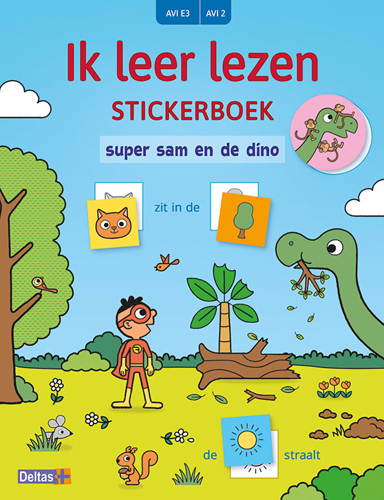 Omslag van Super Sam en de dino