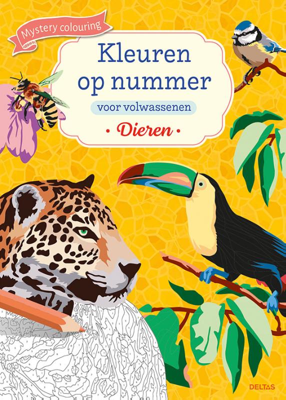 Omslag van Kleuren op nummer voor volwassenen Dieren