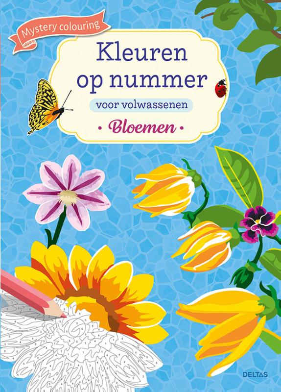 Omslag van Kleuren op nummer voor volwassenen Bloemen