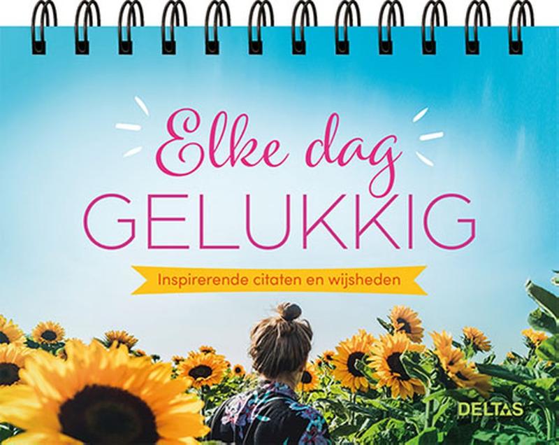 Omslag van Elke dag gelukkig - Tafelstaander