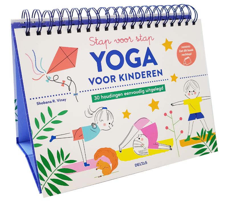 Omslag van Stap voor stap yoga voor kinderen