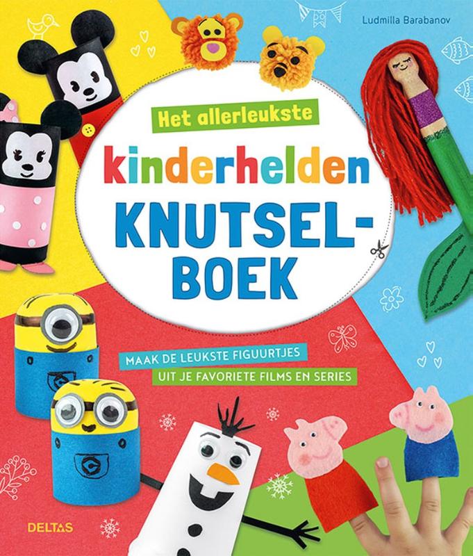 Omslag van Het allerleukste kinderhelden knutselboek