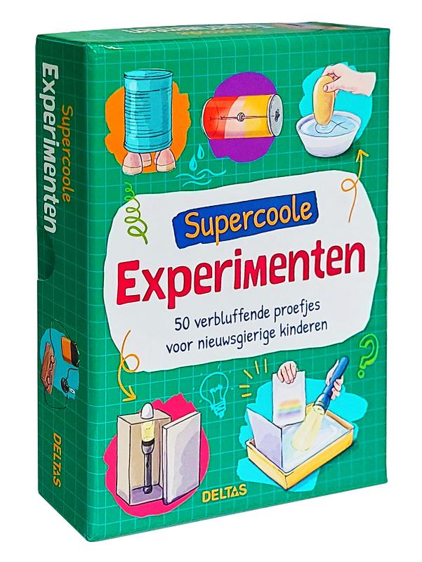 Omslag van Supercoole experimenten - Doos met kaarten