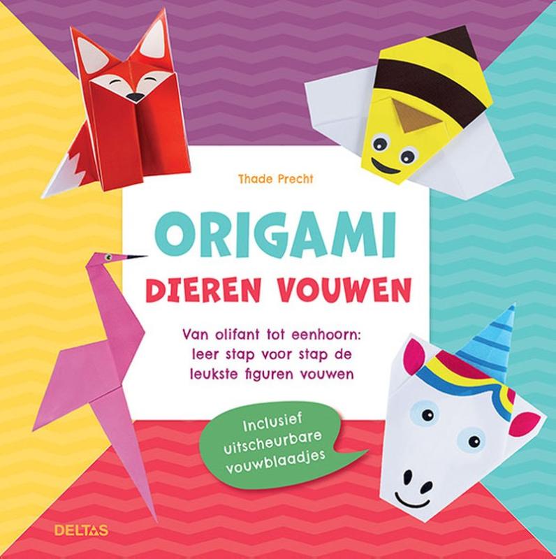 Omslag van Origami dieren vouwen