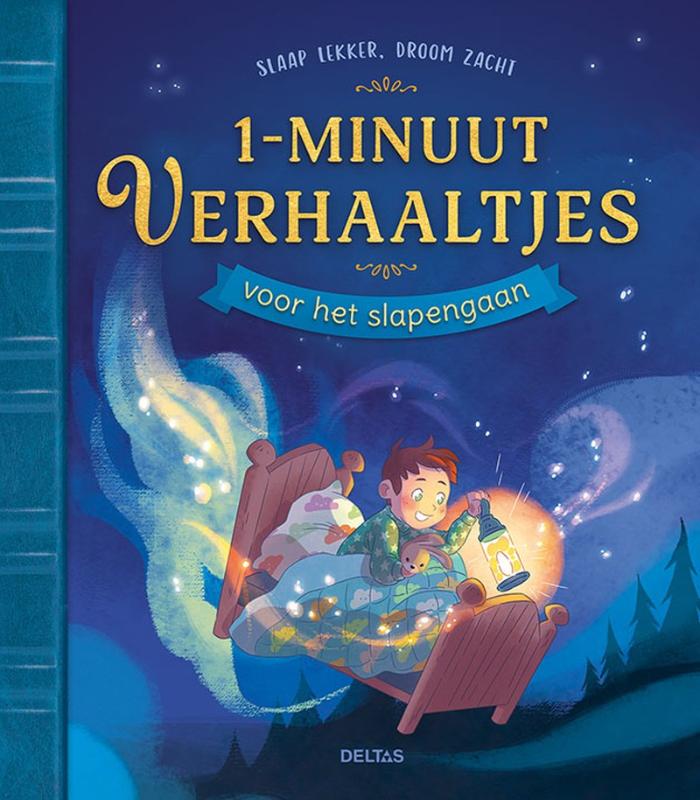 Omslag van 1-minuutverhaaltjes voor het slapengaan