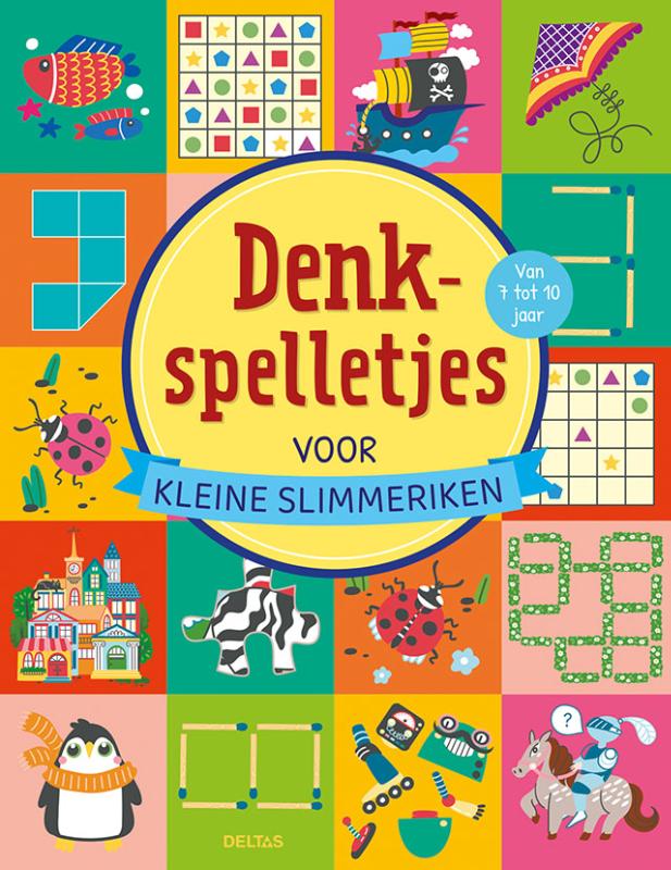 Omslag van Denkspelletjes voor kleine slimmeriken (7-10 j.)