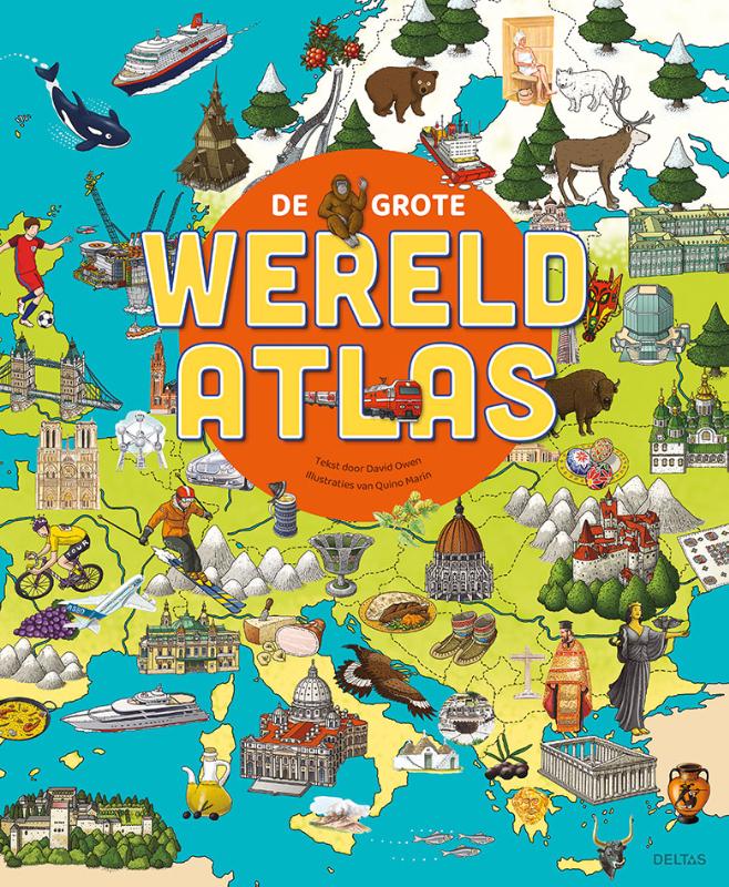Omslag van De grote wereldatlas