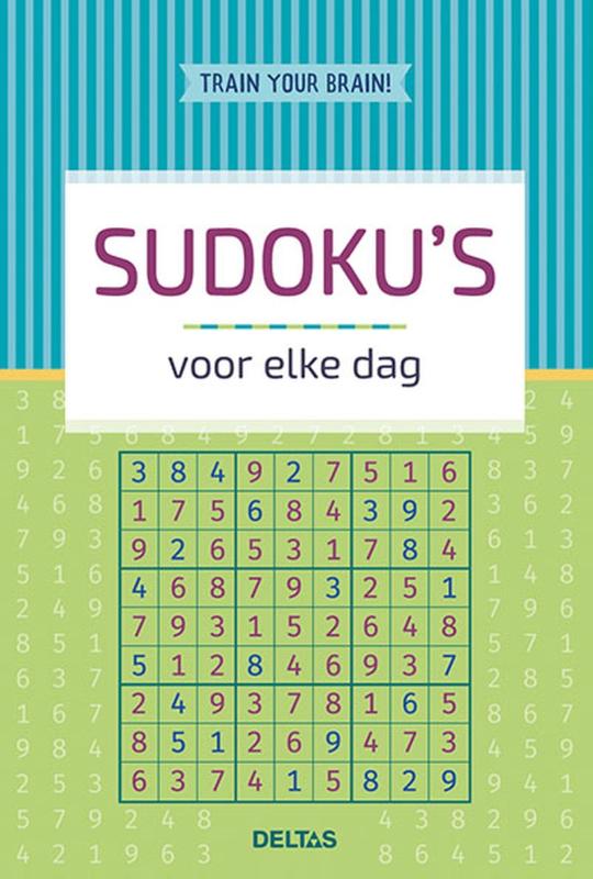 Omslag van Train your brain! Sudoku's voor elke dag