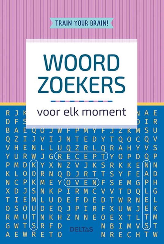 Omslag van Train your brain! Woordzoekers voor elk moment