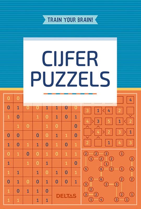 Omslag van Train your brain! Cijferpuzzels