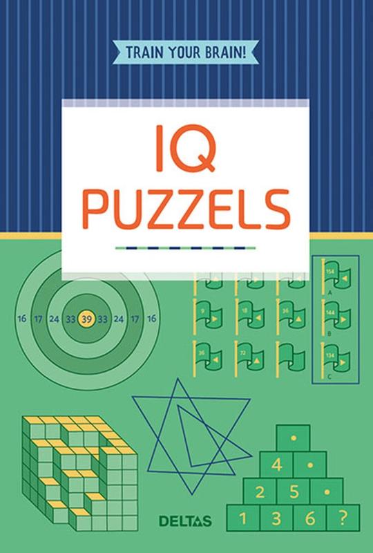 Omslag van Train your brain! IQ Puzzels