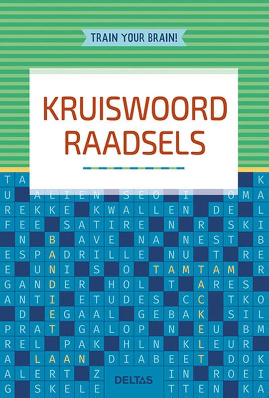 Omslag van Train your brain! Kruiswoordraadsels