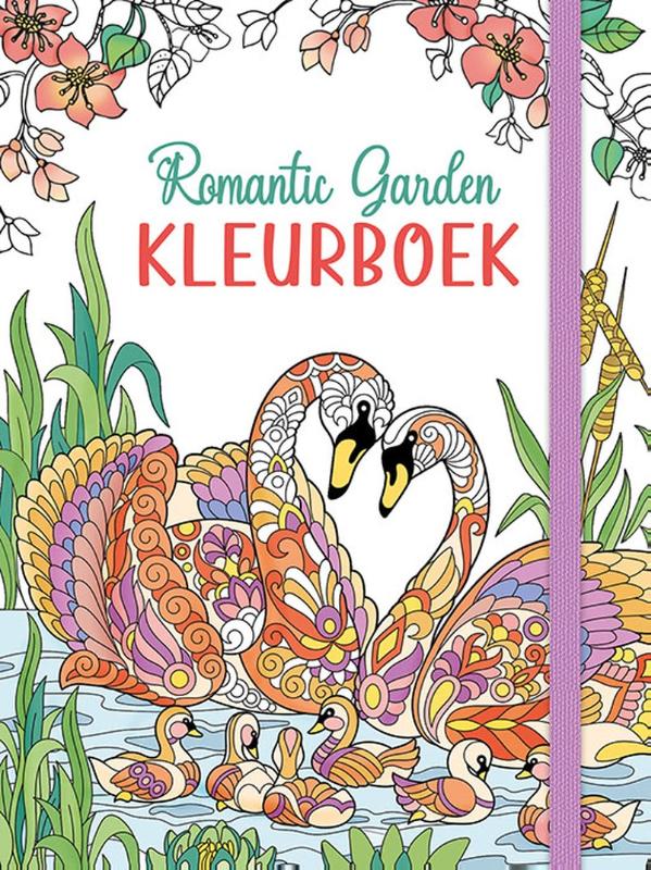 Omslag van Romantic Garden kleurboek