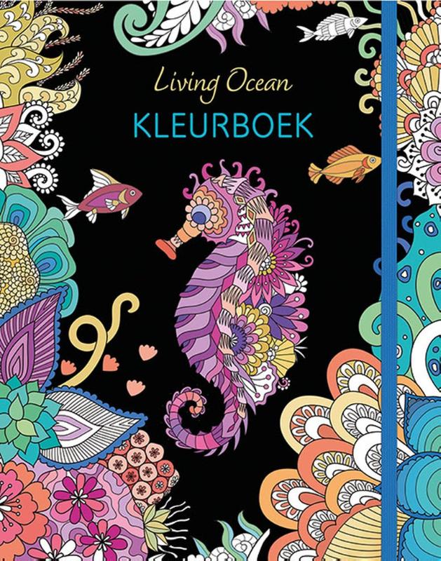 Omslag van Living Ocean kleurboek