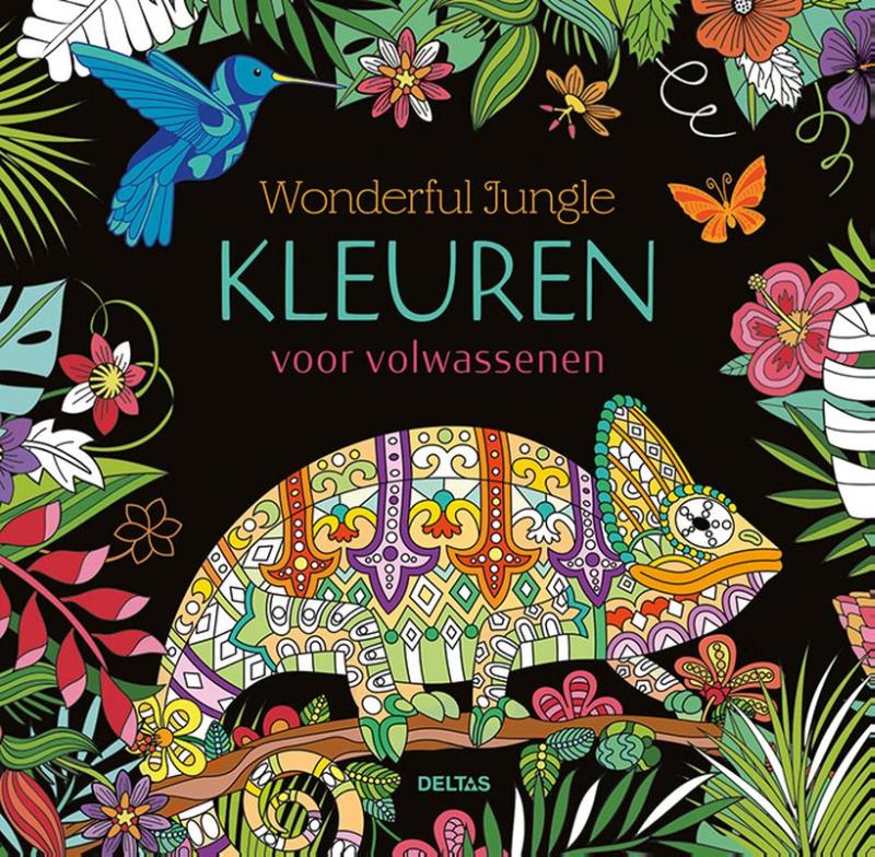 Omslag van Wonderful Jungle - Kleuren voor volwassenen