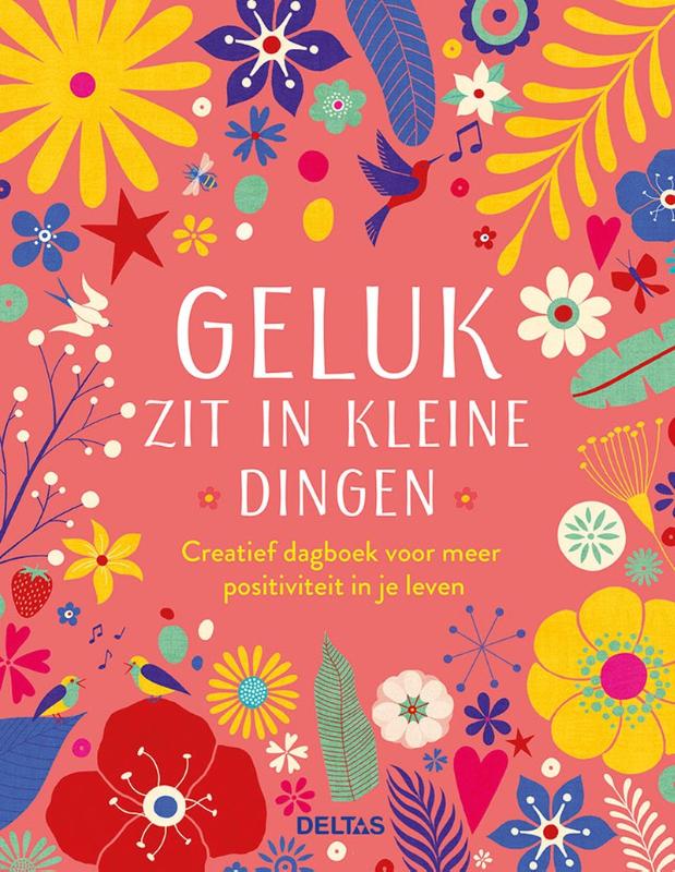 Omslag van Creatief dagboek - Geluk zit in kleine dingen