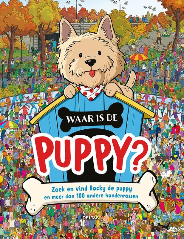Omslag van Waar is de puppy?