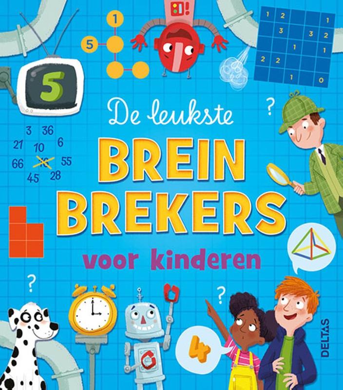 Omslag van De leukste breinbrekers voor kinderen
