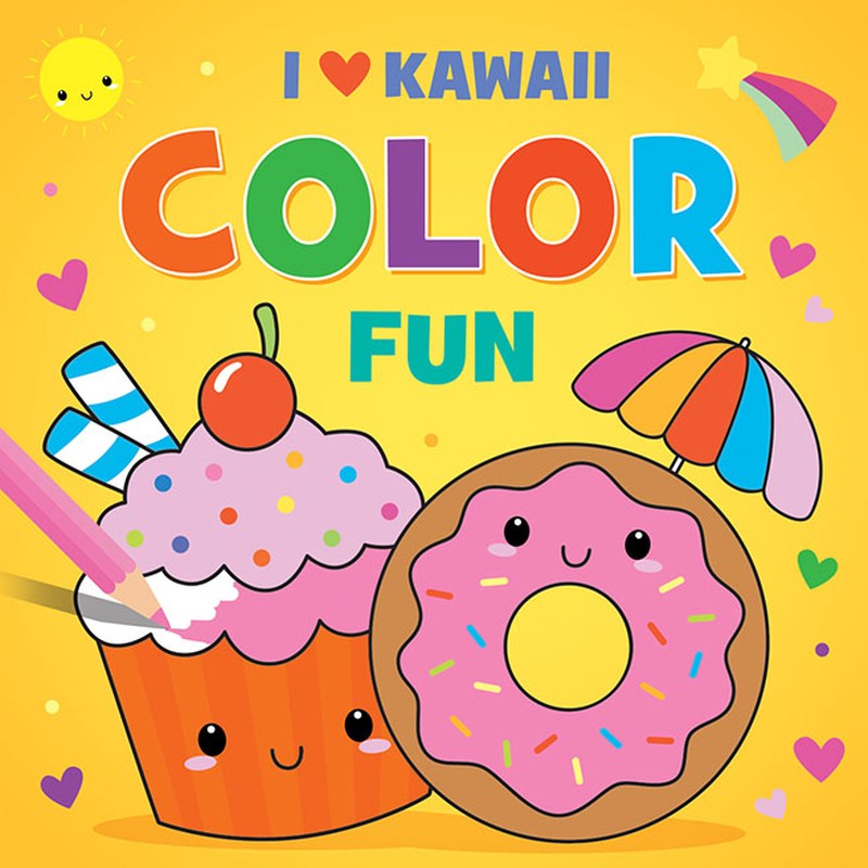 Omslag van I love Kawaii Color Fun