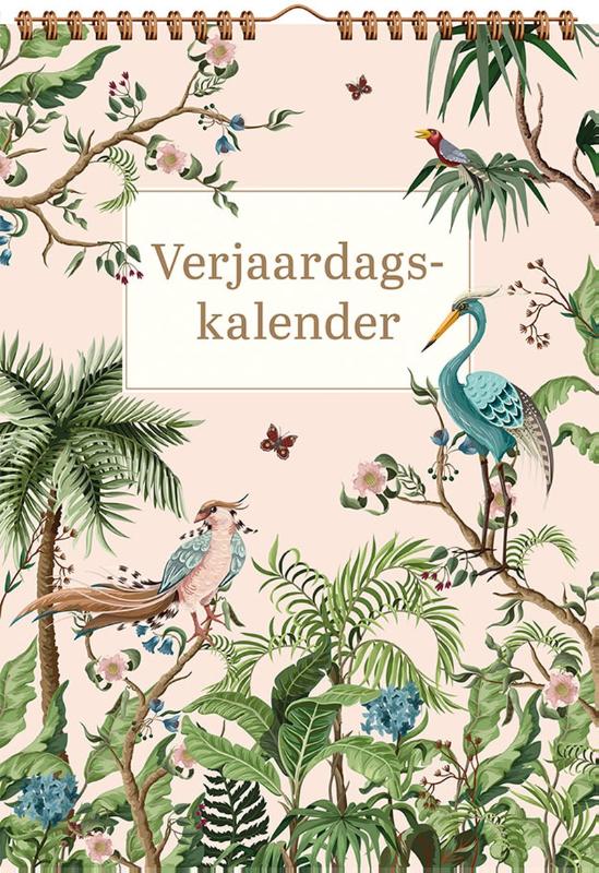 Omslag van Verjaardagskalender - Tropical