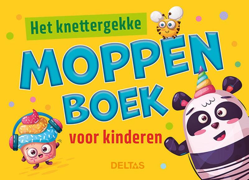 Omslag van Het knettergekke moppenboek voor kinderen