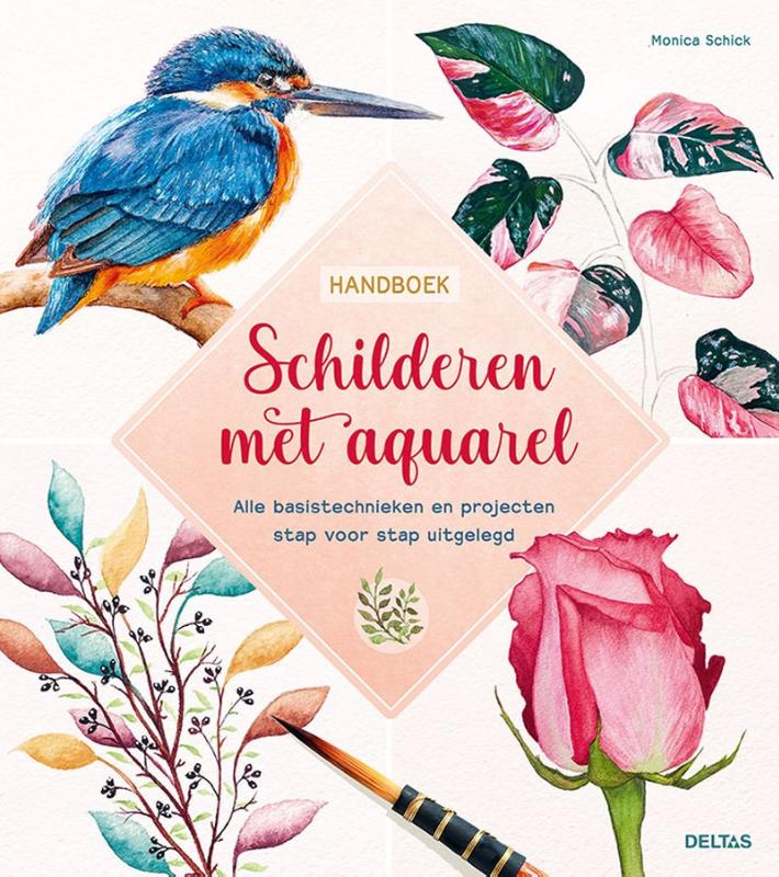 Omslag van Schilderen met aquarel