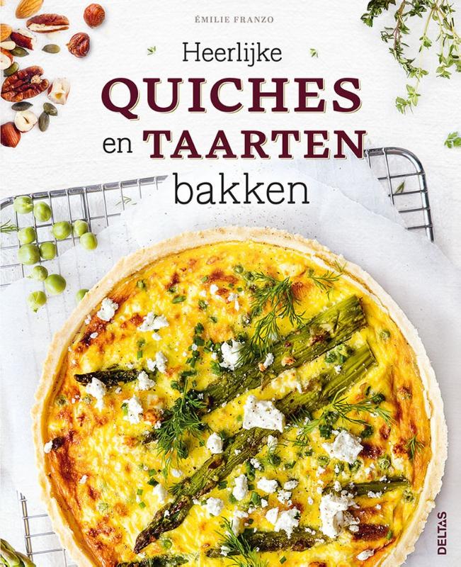 Omslag van Heerlijke quiches en taarten bakken