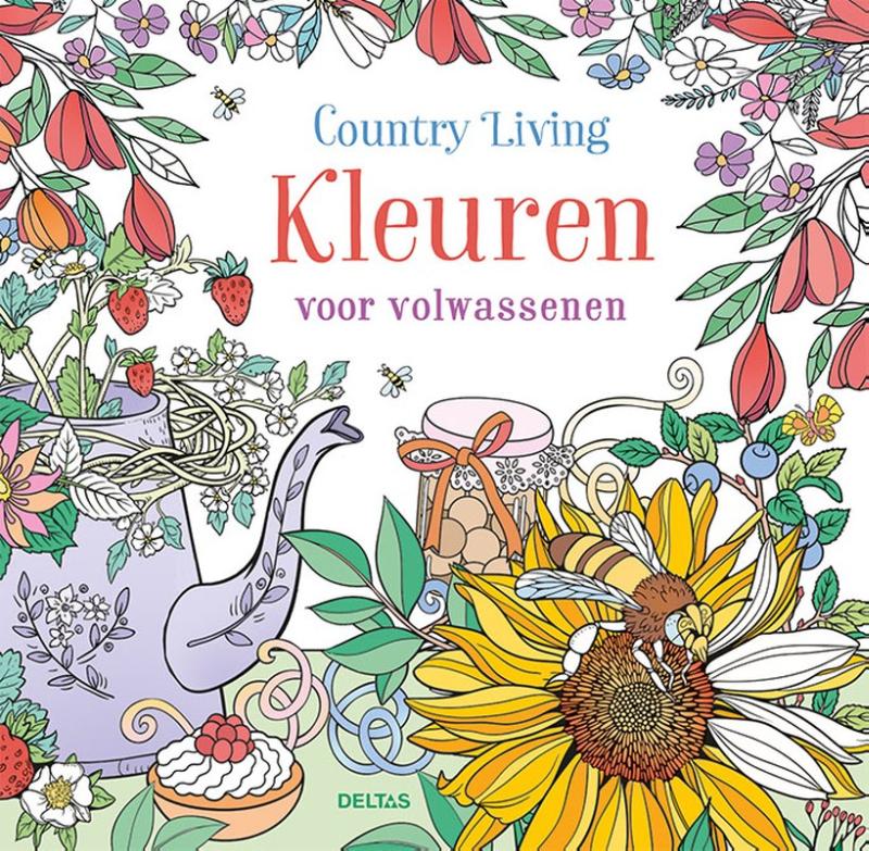 Omslag van Country Living - Kleuren voor volwassenen